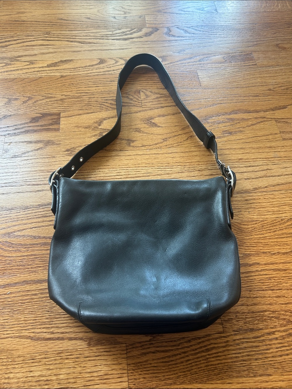 Vintage Coach Black Crossbody Bag